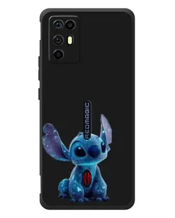 Чехол для ZTE Nubia RedMagic 6R с картинкой «Стич на черном» Чехол для ZTE Nubia RedMagic 6R с картинкой «Стич на черном»