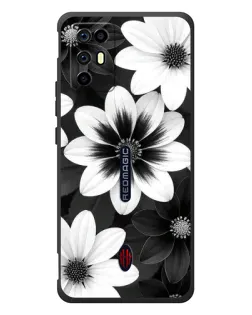 Чохол для ZTE Nubia RedMagic 6R з картинкою «Монохромні айстри» Чохол для ZTE Nubia RedMagic 6R з картинкою «Монохромні айстри»