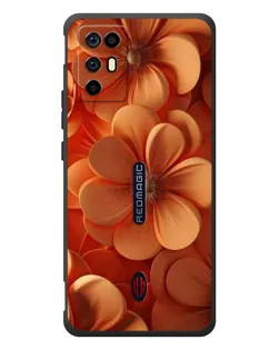 Чохол для ZTE Nubia RedMagic 6R з картинкою «Помаранчева макро квітка» Чохол для ZTE Nubia RedMagic 6R з картинкою «Помаранчева макро квітка»