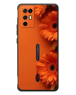 Чохол для ZTE Nubia RedMagic 6R з картинкою «Помаранчеві гербери» Чохол для ZTE Nubia RedMagic 6R з картинкою «Помаранчеві гербери»