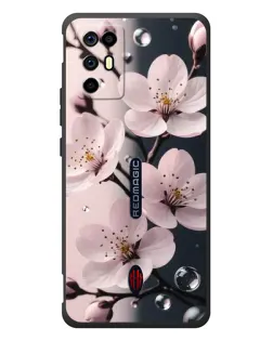 Чохол для ZTE Nubia RedMagic 6R з картинкою «Ніжня сакура та краплі» Чохол для ZTE Nubia RedMagic 6R з картинкою «Ніжня сакура та краплі»