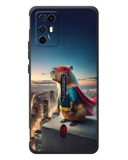 Чохол для ZTE Nubia RedMagic 6R з картинкою «Капі-мен супергерой» Чохол для ZTE Nubia RedMagic 6R з картинкою «Капі-мен супергерой»