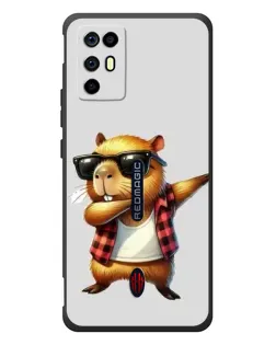Чохол для ZTE Nubia RedMagic 6R з картинкою «Капібара репер даб» Чохол для ZTE Nubia RedMagic 6R з картинкою «Капібара репер даб»