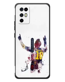 Чехол для ZTE Nubia RedMagic 6R с картинкой «Акварельный Месси Барселона» Чехол для ZTE Nubia RedMagic 6R с картинкой «Акварельный Месси Барселона»