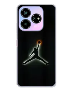 Чехол для ZTE Nubia V60 Design с картинкой «Jordan Gradient Logo»