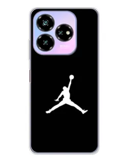 Чехол для ZTE Nubia V60 Design с картинкой «Jordan Silhouette»