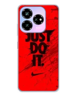 Чехол для ZTE Nubia V60 Design с картинкой «Nike Just Do It»
