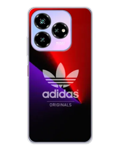 Чехол для ZTE Nubia V60 Design с картинкой «Adidas Red Neon» Чехол для ZTE Nubia V60 Design с картинкой «Adidas Red Neon»