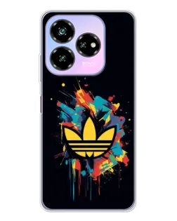Чехол для ZTE Nubia V60 Design с картинкой «Adidas Splash»