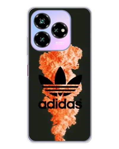 Чехол для ZTE Nubia V60 Design с картинкой «Оранжевый дым Adidas» Чехол для ZTE Nubia V60 Design с картинкой «Оранжевый дым Adidas»