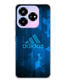 Чехол для ZTE Nubia V60 Design с картинкой «Adidas Sport Art»