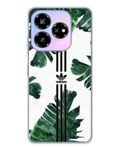 Чехол для ZTE Nubia V60 Design с картинкой «Пальмовые листья адидас» Чехол для ZTE Nubia V60 Design с картинкой «Пальмовые листья адидас»
