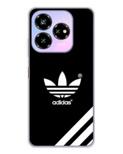 Чехол для ZTE Nubia V60 Design с картинкой «Adidas с диагональными полосами»