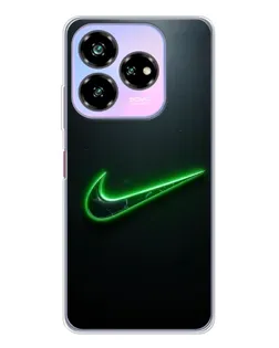 Чохол для ZTE Nubia V60 Design з картинкою «Неоновий контур Nike»