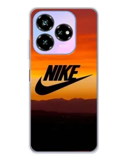 Чехол для ZTE Nubia V60 Design с картинкой «Nike — вечерний горизонт»