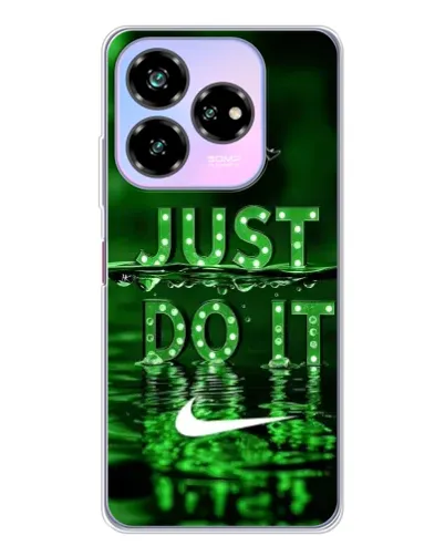 Чехол для ZTE Nubia V60 Design с картинкой «Зеленый неоновый Nike» Чехол для ZTE Nubia V60 Design с картинкой «Зеленый неоновый Nike»