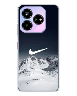 Чехол для ZTE Nubia V60 Design с картинкой «Nike — зимние горы»