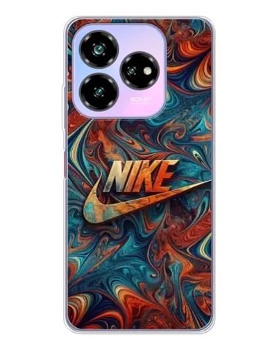 Чехол для ZTE Nubia V60 Design с картинкой «Nike в абстракции» Чехол для ZTE Nubia V60 Design с картинкой «Nike в абстракции»