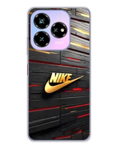 Чехол для ZTE Nubia V60 Design с картинкой «Золотой Nike на металле» Чехол для ZTE Nubia V60 Design с картинкой «Золотой Nike на металле»