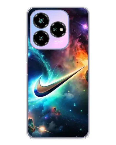 Чехол для ZTE Nubia V60 Design с картинкой «Космический Nike Swoosh» Чехол для ZTE Nubia V60 Design с картинкой «Космический Nike Swoosh»