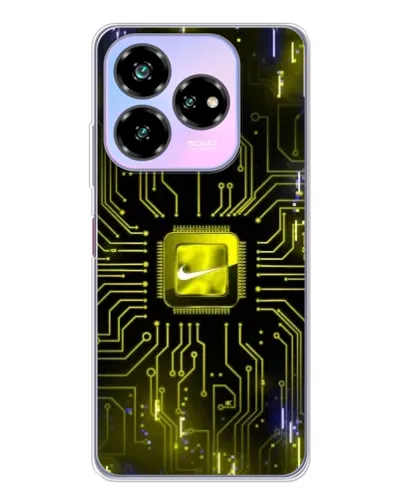 Чехол для ZTE Nubia V60 Design с картинкой «Nike — золотая искра» Чехол для ZTE Nubia V60 Design с картинкой «Nike — золотая искра»
