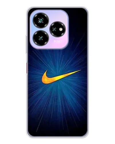 Чехол для ZTE Nubia V60 Design с картинкой «Синий пульс Nike» Чехол для ZTE Nubia V60 Design с картинкой «Синий пульс Nike»