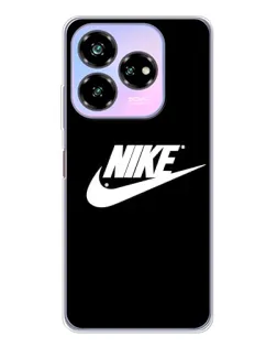 Чехол для ZTE Nubia V60 Design с картинкой «Мазки краски Nike»