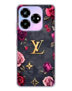 Чехол для ZTE Nubia V60 Design с картинкой «Цветочный Louis Vuitton»