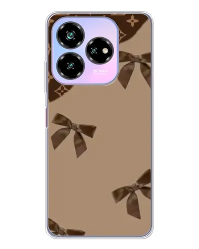 Чехол для ZTE Nubia V60 Design с картинкой «LV — кофейный атлас» Чехол для ZTE Nubia V60 Design с картинкой «LV — кофейный атлас»