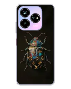 Чехол для ZTE Nubia V60 Design с картинкой «LV — мраморный принт»