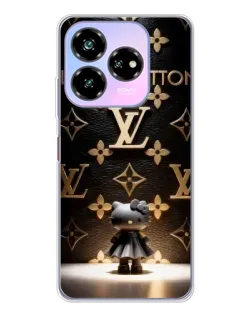 Чехол для ZTE Nubia V60 Design с картинкой «Монограмма с фигурой»