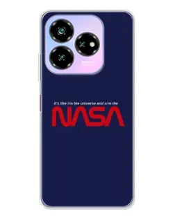 Чехол для ZTE Nubia V60 Design с картинкой «NASA — глубокий космос»