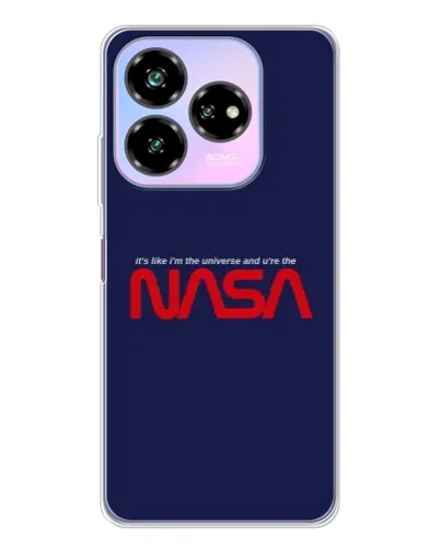 Чехол для ZTE Nubia V60 Design с картинкой «NASA — глубокий космос»