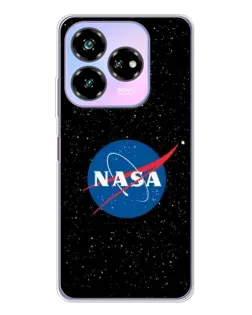 Чехол для ZTE Nubia V60 Design с картинкой «NASA — звездное небо»