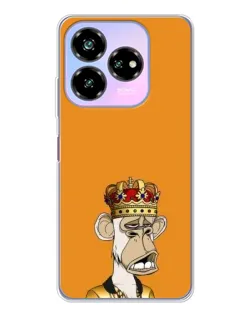 Чохол для ZTE Nubia V60 Design з картинкою «Золота мавпа Bored Ape»