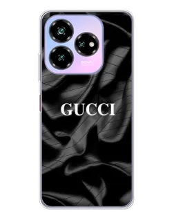 Чохол для ZTE Nubia V60 Design з картинкою «Gucci — шовкові хвилі»
