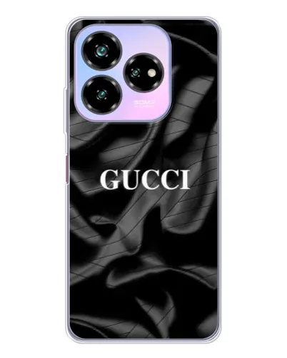 Чехол для ZTE Nubia V60 Design с картинкой «Gucci — шелковые волны»