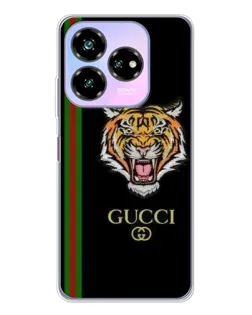 Чехол для ZTE Nubia V60 Design с картинкой «Тигр Gucci»