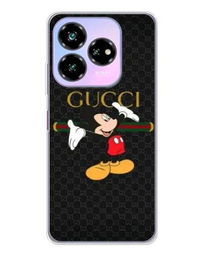 Чехол для ZTE Nubia V60 Design с картинкой «Микки Маус Gucci»