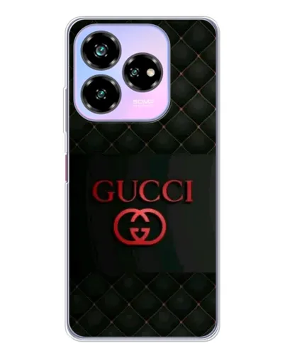 Чехол для ZTE Nubia V60 Design с картинкой «Gucci — стеганый черный»