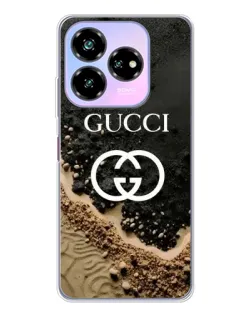 Чехол для ZTE Nubia V60 Design с картинкой «Gucci — песчаные дюны»