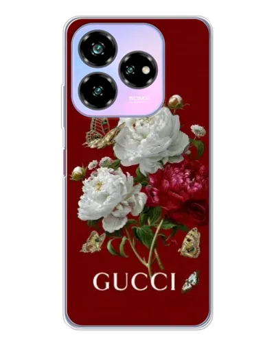 Чехол для ZTE Nubia V60 Design с картинкой «Gucci —  сад»