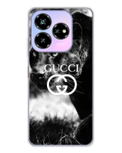 Чехол для ZTE Nubia V60 Design с картинкой «Gucci — дикая природа»