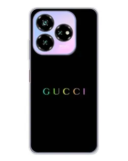 Чехол для ZTE Nubia V60 Design с картинкой «Gucci — неоновый минимализм»