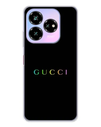 Чехол для ZTE Nubia V60 Design с картинкой «Gucci — неоновый минимализм» Чехол для ZTE Nubia V60 Design с картинкой «Gucci — неоновый минимализм»
