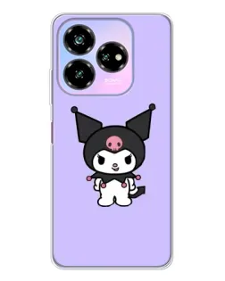 Чехол для ZTE Nubia V60 Design с картинкой «Kuromi — нежный фиолетовый» Чехол для ZTE Nubia V60 Design с картинкой «Kuromi — нежный фиолетовый»