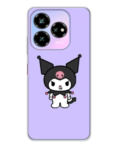 Чехол для ZTE Nubia V60 Design с картинкой «Kuromi — нежный фиолетовый»