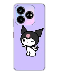 Чехол для ZTE Nubia V60 Design с картинкой «Классическая Kuromi» Чехол для ZTE Nubia V60 Design с картинкой «Классическая Kuromi»