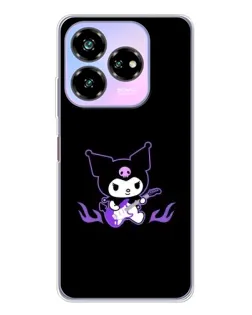 Чехол для ZTE Nubia V60 Design с картинкой «Электрическая Kuromi» Чехол для ZTE Nubia V60 Design с картинкой «Электрическая Kuromi»