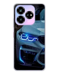 Чехол для ZTE Nubia V60 Design с картинкой «Взгляд BMW с синими фарами» Чехол для ZTE Nubia V60 Design с картинкой «Взгляд BMW с синими фарами»